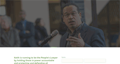Desktop Screenshot of keithellison.org
